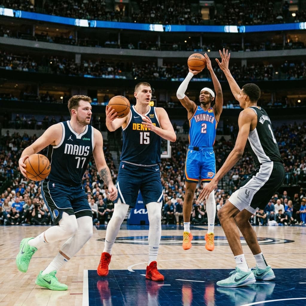 Кто станет MVP НБА? Дончич, Йокич, ШГА или Вемба в финале гонки