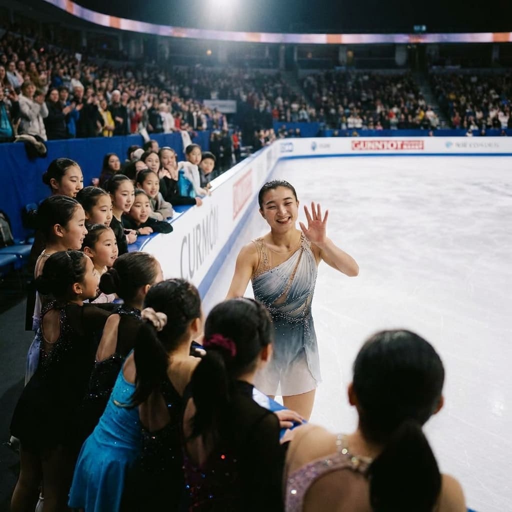 Как Каори Сакамото вдохновляет новое поколение фигуристов
