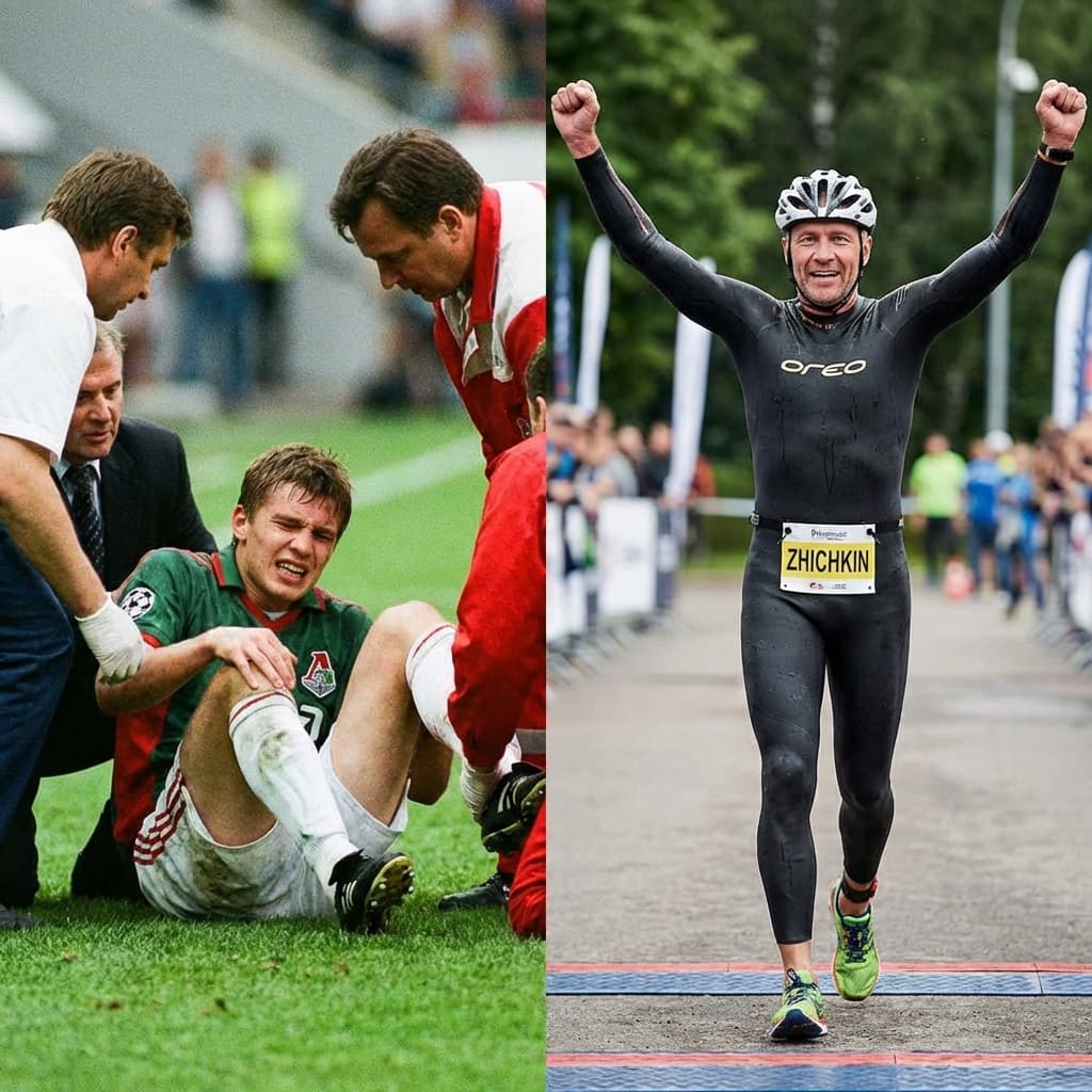 Дмитрий Жичкин: от футбольных травм к триатлонным победам