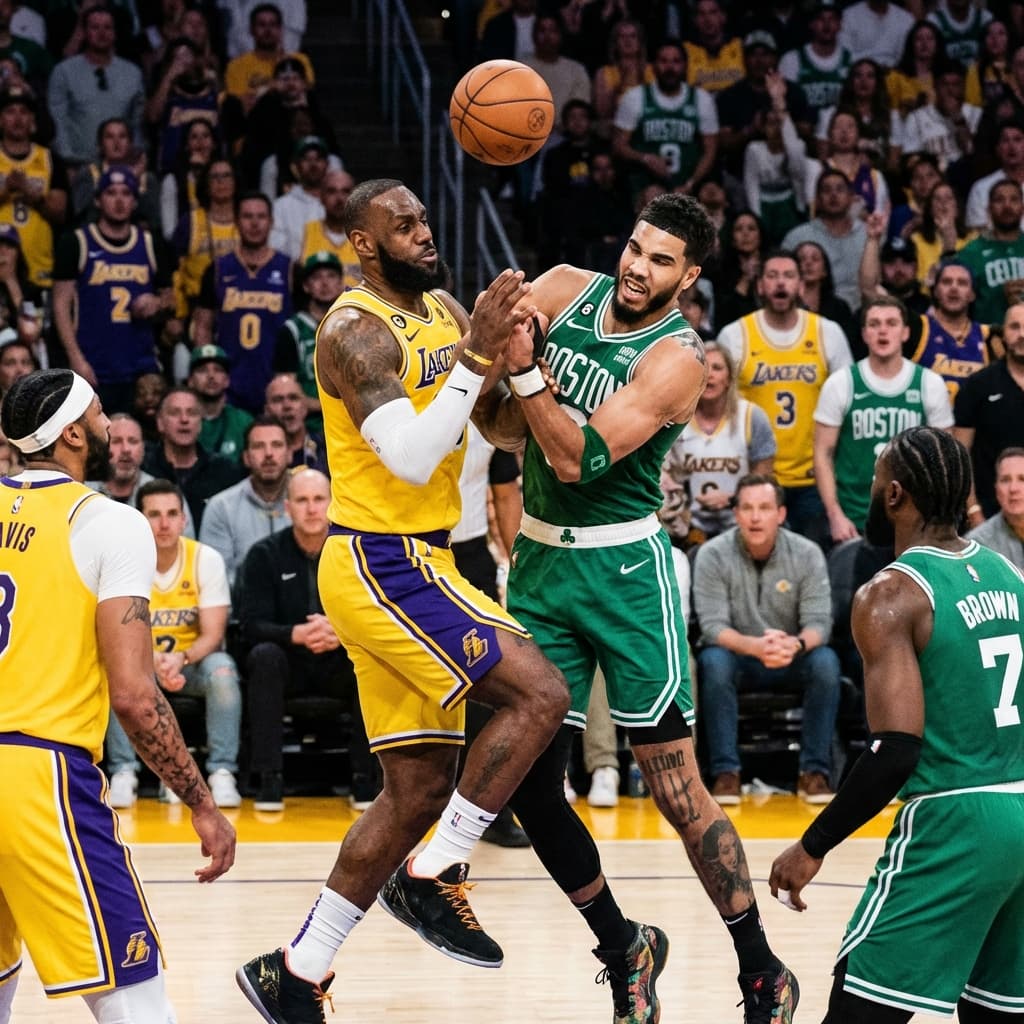 НБА: Лейкерс и Бостон вновь среди лучших команд лиги