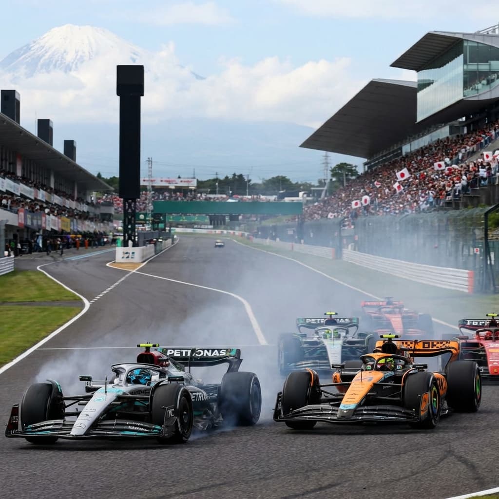 Почему «Мерседес» теряет позиции на старте? «Макларен» удивляет в Японии