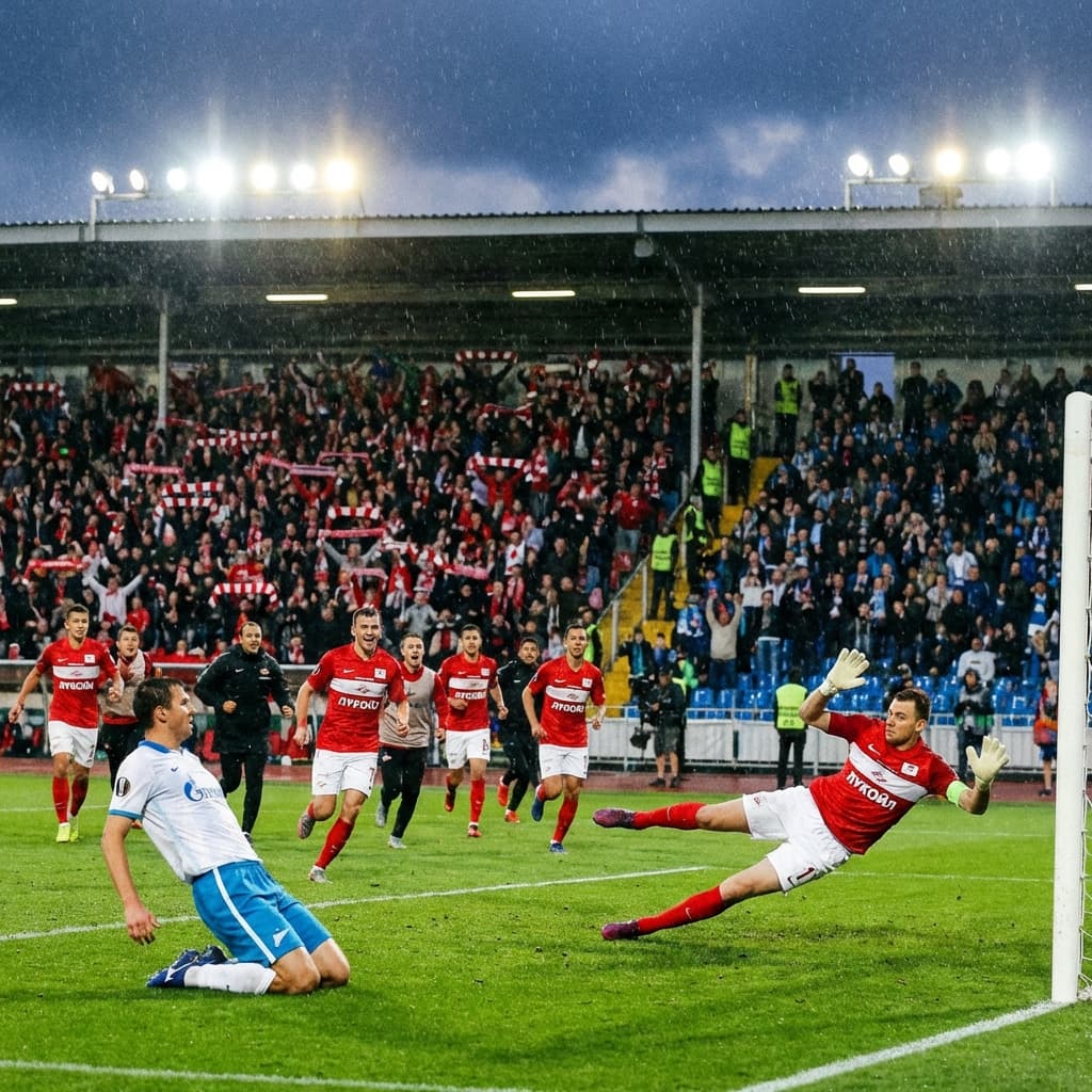 Спартак шокировал Зенит: Помазун стал героем в серии пенальти!