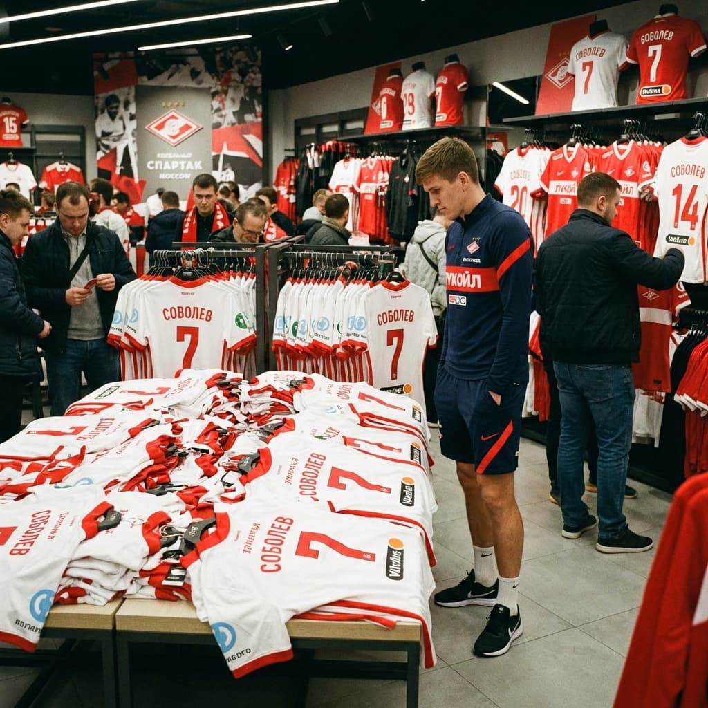 Почему футболка Соболева не в почете: эксперимент на «Спартаке»