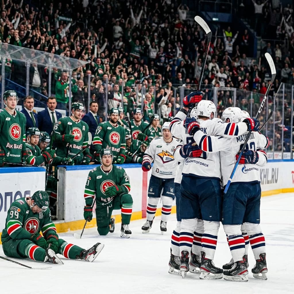 Казань и Магнитогорск: драма и триумф в плей-офф КХЛ