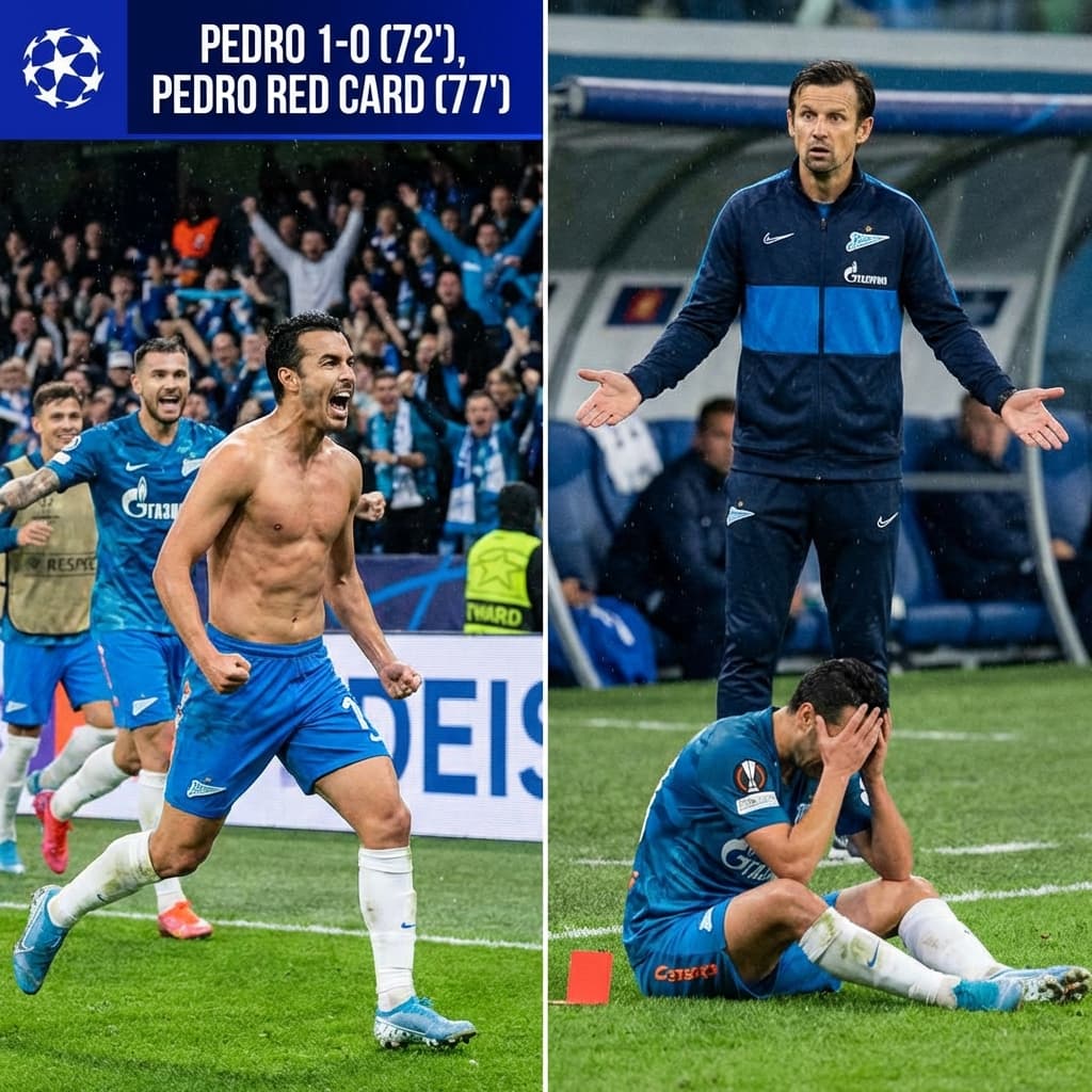 Педро: из героев в антигерои за пять минут! Семак в недоумении