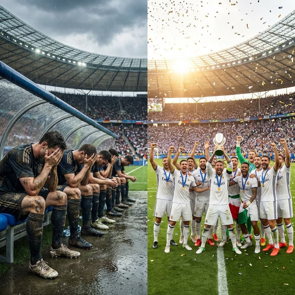 Провалы грандов Европы: кто на дне, а кто на вершине?