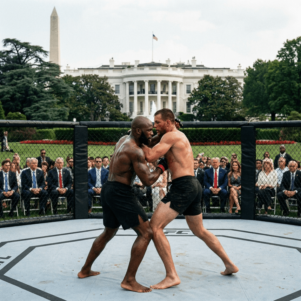 UFC в Белом доме: уникальные бои и яркие противостояния