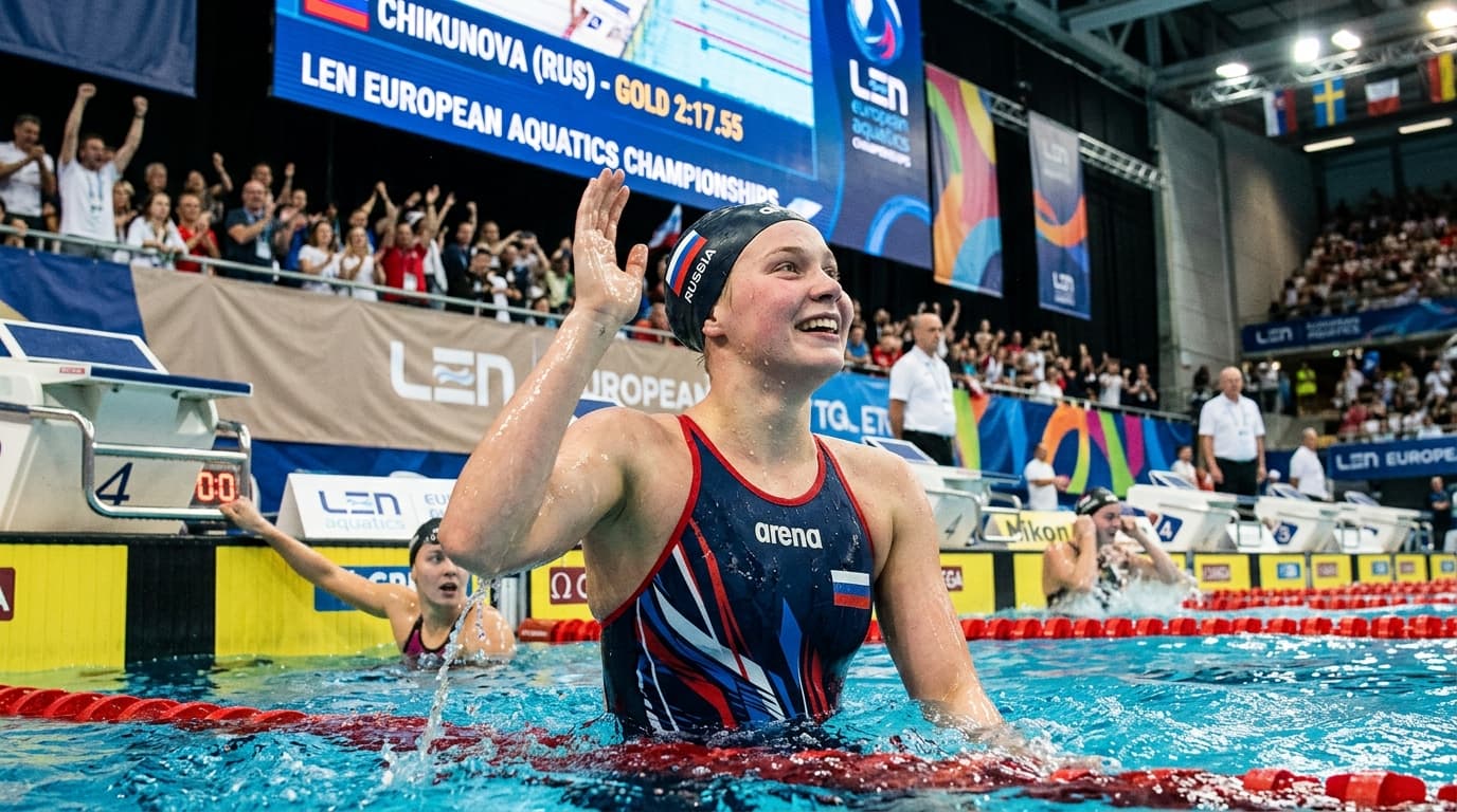 Евгения Чикунова: от болезни до рекорда на чемпионате Европы
